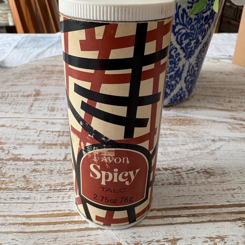 Vintage Avon Spicy Talc